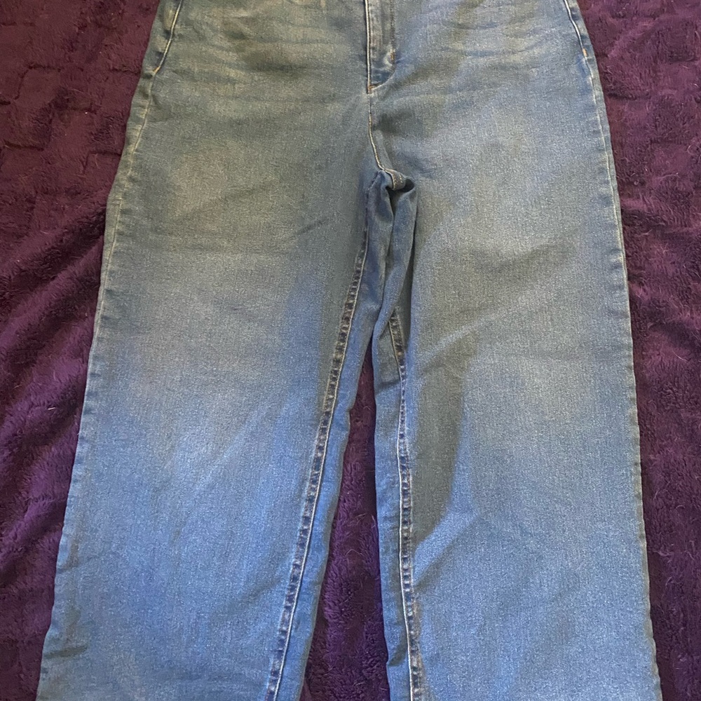 Jones New York Wide Leg Light Blue Jeans